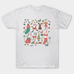 Cute Christmas Pattern T-Shirt